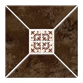 Риальто 3Т тип 1 Плитка настенная коричневая 20х20