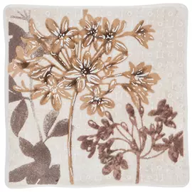 RUTH FLOWER 3 бежевый Декор 10х10