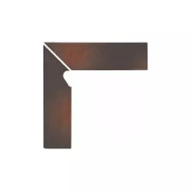 Shadow brown cokol schodowy 3-d LEWY 30x8 10шт