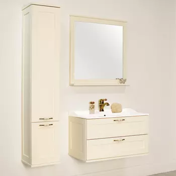 Шкаф-пенал Акватон Леон 80 1A186503LBPR0