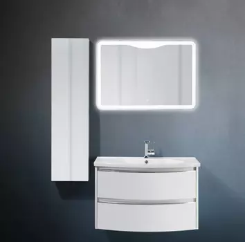 Шкаф-пенал зеркальный BelBagno BB400CRS