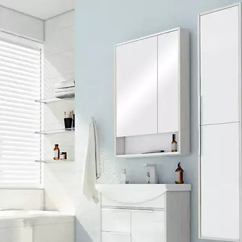 Шкаф-зеркало Акватон Рико 65