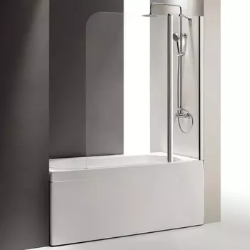 Шторка на ванну Cezares Eco-O-V-11-120/140-P-Cr-R