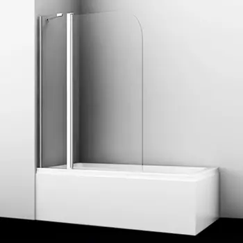Шторка на ванну WasserKRAFT Leine 35P02-110W