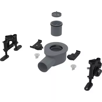 Сифон низкий и комплект регулируемых ног AlcaPlast APZ-S9