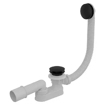 Слив-перелив для ванны AlcaPlast A507BLACK