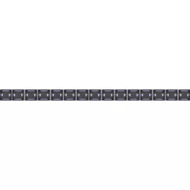 Stripes Бордюр бусинка черный 1,3х20