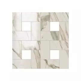 Супернова Марбл Калакатта Голд Мозаика Лаппато 450х450 мм - 0,405/12,15