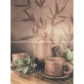 Tea ceremony Панно P2D175 30х40 (из 2-х пл.)