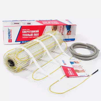 Тёплый пол Energy Mat 5,1 м.кв - 810 Вт