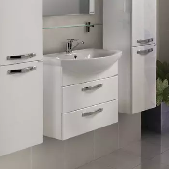 Тумба для комплекта Акватон Ария М 65 белая