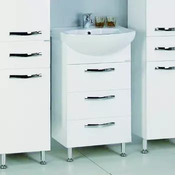 Тумба для комплекта Акватон Ария Н 50 белая