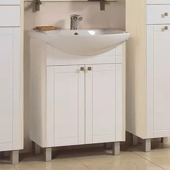 Тумба для раковины Акватон Альпина 65 дуб молочный