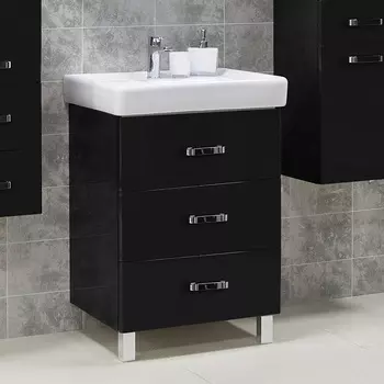 Тумба для раковины Акватон Америна М 70 черная