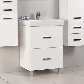 Тумба для раковины Акватон Америна Н 60 белая