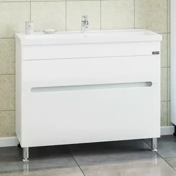 Тумба для раковины СанТа Лондон 100 см 224009л