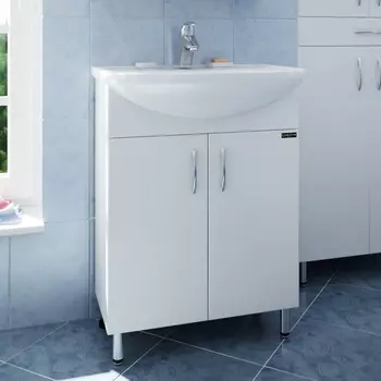 Тумба для раковины СанТа Сити 60 см 201075