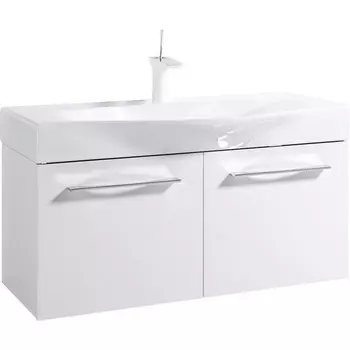 Тумба под раковину Aqwella Milan 100 см Mil.01.10/W