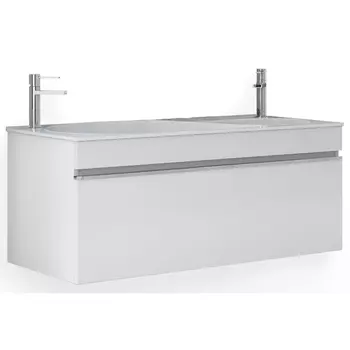 Тумба под раковину Raval Hotte 100 см Hot.01.100/P/W
