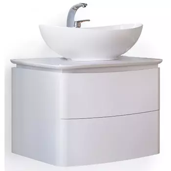 Тумба под раковину Raval Moon 60 см Moo.01.60/P/W