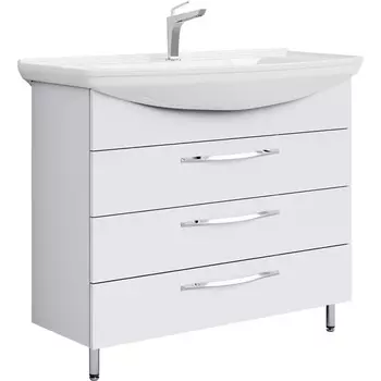 Тумба под умывальник Aqwella Аллегро 105 см Agr.01.10/3