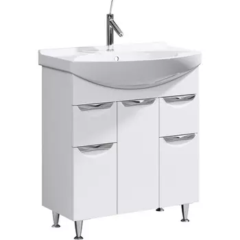 Тумба под умывальник Aqwella Лайн 75 см Li.01.07