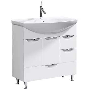 Тумба под умывальник Aqwella Лайн 85 см Li.01.08