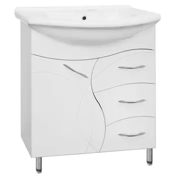 Тумба с раковиной Style Line Амелия 75 ЛС-00000010