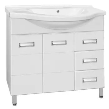 Тумба с раковиной Style Line Ирис 100 ЛС-00000178