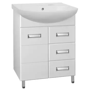 Тумба с раковиной Style Line Ирис 65 ЛС-00000016