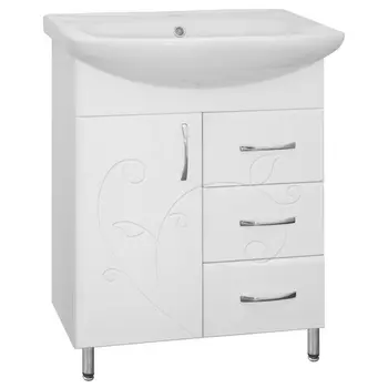 Тумба с раковиной Style Line Эко Фьюжн 65 ЛС-00000074