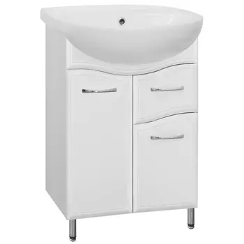 Тумба с раковиной Style Line Эко Волна 55 ЛС-00000098