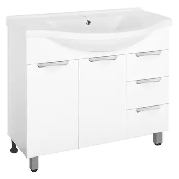 Тумба с раковиной Style Line Жасмин 100 ЛС-00000585