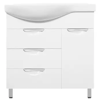 Тумба с раковиной Style Line Жасмин 82 R ЛС-00000527