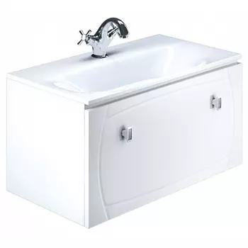 Тумба с умывальником Iddis Rise 90 см RIS90W0i95K
