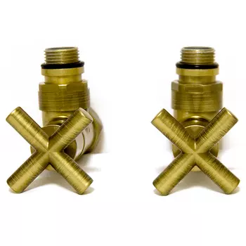 Вентили запорные угловые Energy антик бронза