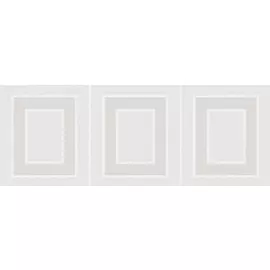 Вилланелла Декор Геометрия белый MLD\A68\15000 15х40