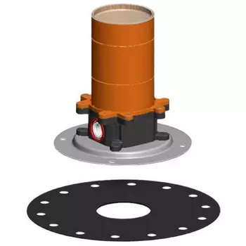 Внутренняя часть напольного смесителя Gessi 38389.031