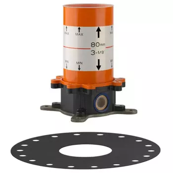 Внутренняя часть напольного смесителя Gessi 46189.031