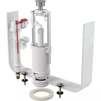 Впускной комплект с нижней подводкой AlcaPlast SA2000SK 3/8" CHROM