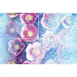 Waterfall P4D244 Панно из 4-х плиток 60х40