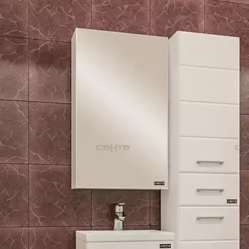 Зеркало-шкаф СанТа Стандарт 45 см 113001