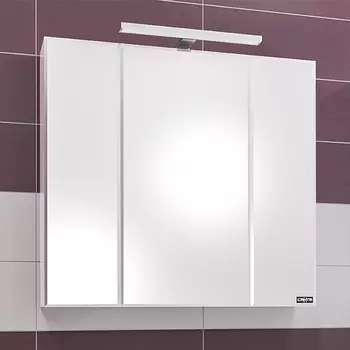 Зеркало-шкаф СанТа Стандарт 90 см 113018