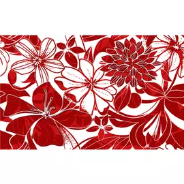 Жаклин красный /09-00-45-084-0/ /96-00-44-84/ Декор 40х25 10шт