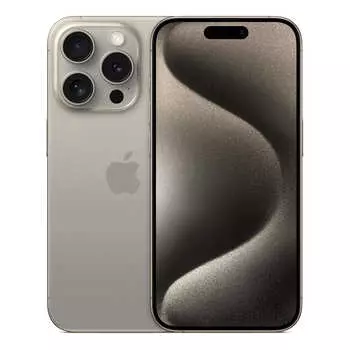 Apple iPhone 15 Pro 256Gb Natural Titanium, натуральный титан