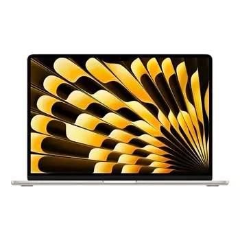 Apple MacBook Air 15" (M4 10C CPU, 10C GPU, 2025) 24 Гб, 512Гб SSD (MC6K4) Starlight, «сияющая звезда»