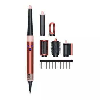 Стайлер Dyson AirWrap Complete Long HS08 Straight+Wavy, Strawberry Bronze/Blush Pink, бронзовый/розовый