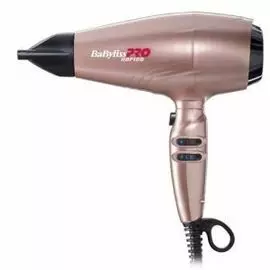 Фен Rapido розовое золото 2200 Вт 3 насадки + глушитель BaByliss (BAB7000IRGE)