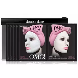 Комплекс масок двухкомпонентный SOS ДЕТОКС Double Dare OMG