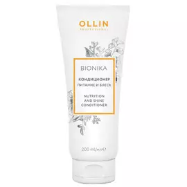 Кондиционер питание и блеск 200 мл OLLIN BioNika